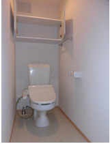 SekutoB棟のトイレ|ゆったりとした空間のトイレです