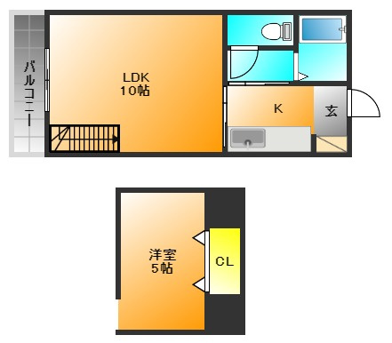 パレットの間取り