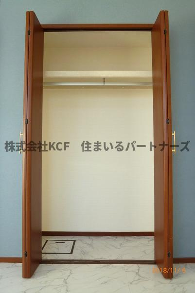 Aレガード久留米大前B棟の収納|ちょっとした収納スペースも充実しています