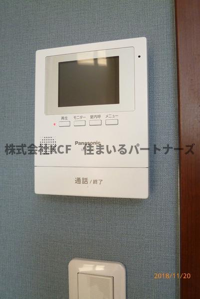 Aレガード久留米大前B棟のセキュリティ