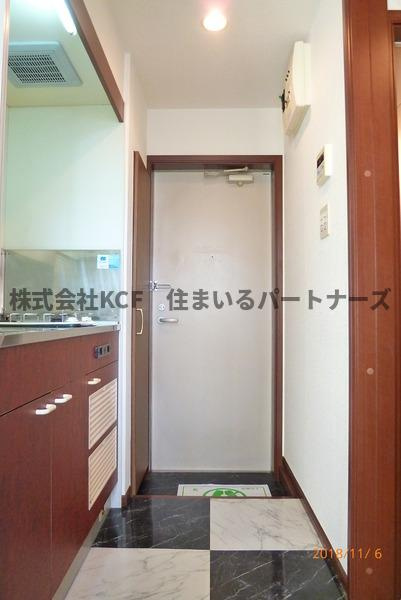 Aレガード久留米大前B棟の玄関|玄関です