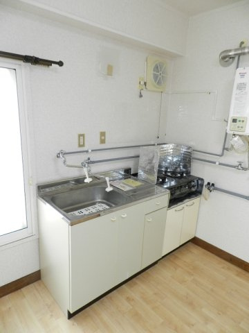 コーポ大友１のキッチン