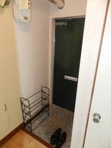 コーポ大友１の玄関