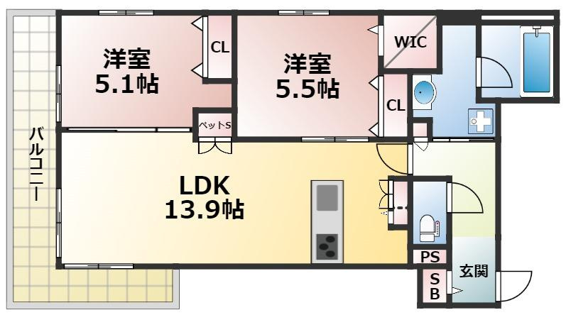 ルミエール光の間取り