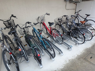 【その他共用部分】 | グロース西宮北口 | 駐輪スペース