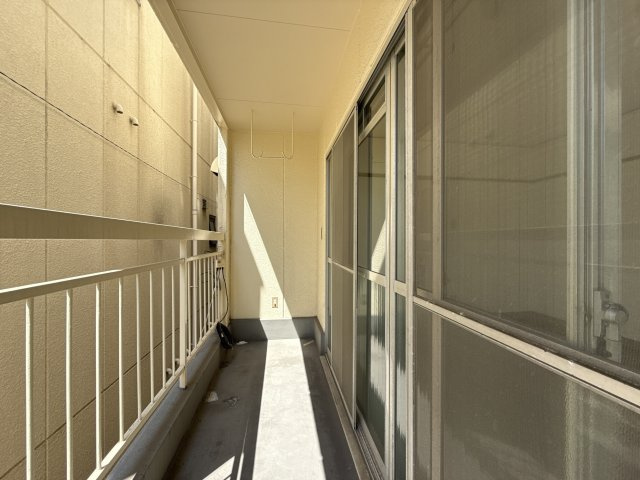 中村マンションのバルコニー