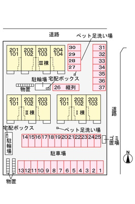 【区画図】 | ル・グラン湯梨浜　Ⅰ