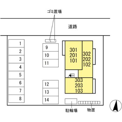 【区画図】 | セレストYK