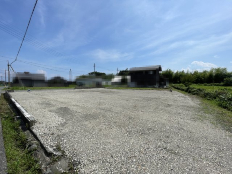 高島市今津町浜分188坪土地の外観