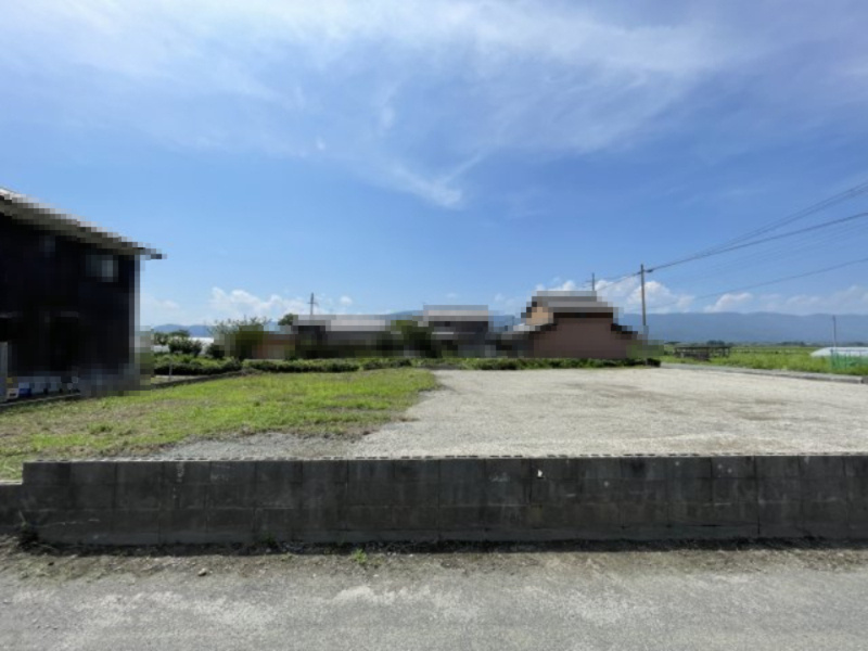 高島市今津町浜分188坪土地の外観