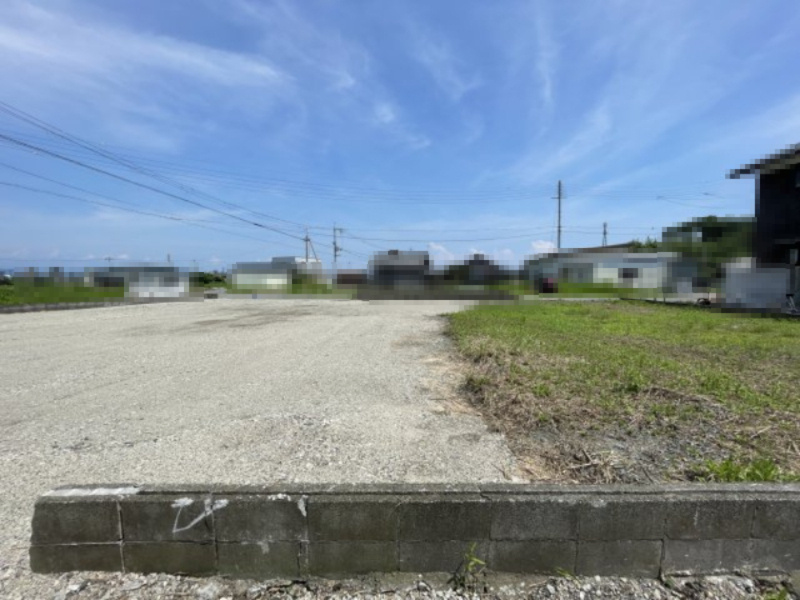 高島市今津町浜分188坪土地の外観