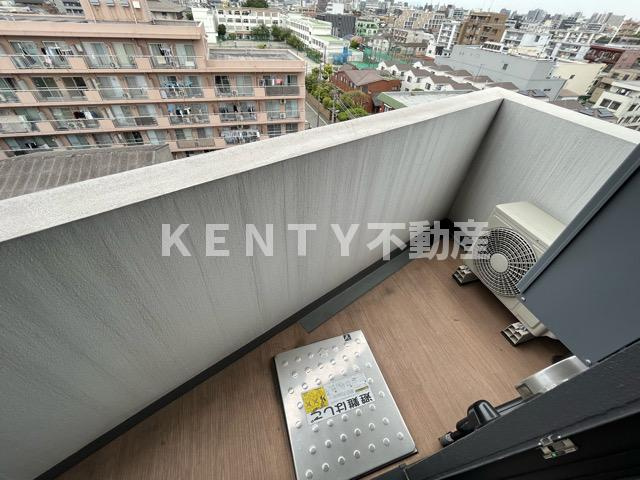 【バルコニー】 | ＸＥＢＥＣ大鳥居ＡＳＹＬＣＯＵＲＴ | お洗濯にも便利なバルコニー付き