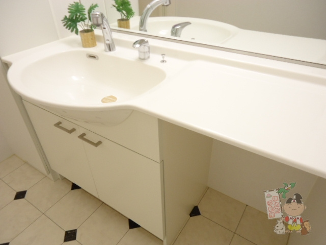 さくらみちガーデンの洗面所