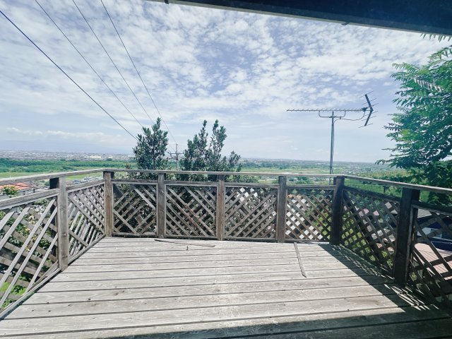 【中古住宅】高崎市山名町　のバルコニー|■バルコニー