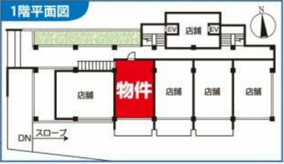 【区画図】 | リバーサイドマンション綱島 | 1階平面図