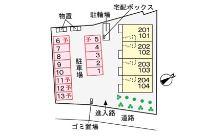 【区画図】 | カーサ・セレーノ