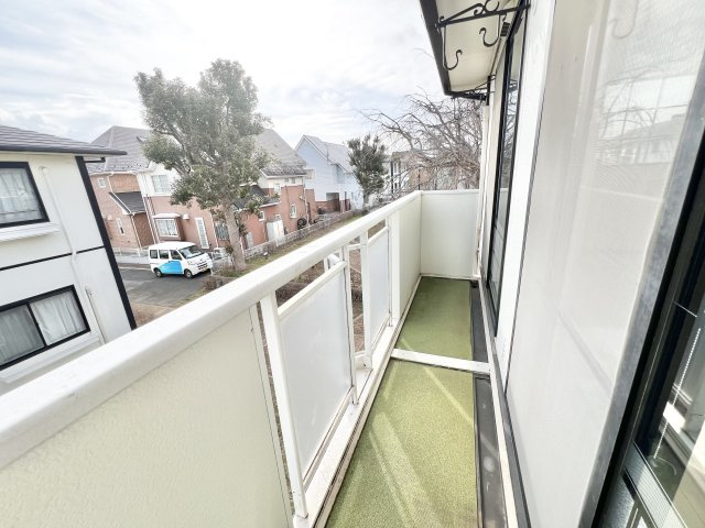 ユーロアベニュー四街道のバルコニー|※別部屋参考写真