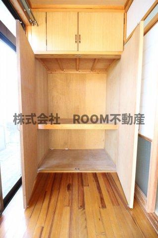 山下貸家の収納|大きなものも収納できそうです