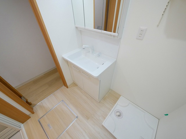 クレアール芝辻町の洗面所