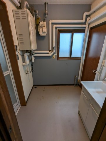 （定期借家）住之江4-3戸建　2階建の洗面所