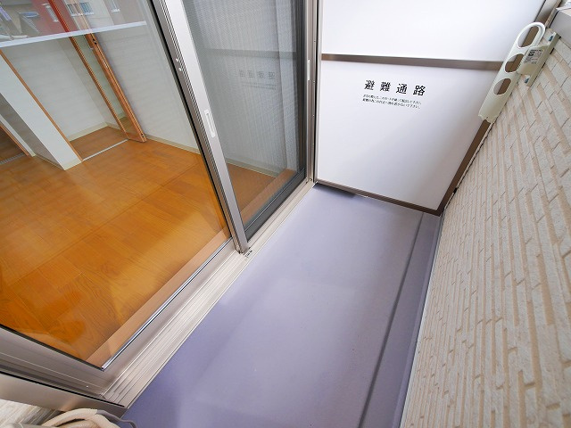 クレアール芝辻町のバルコニー|バルコニーがあります