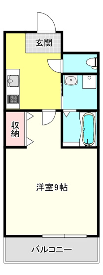 【間取り】 | ル・クール長瀬