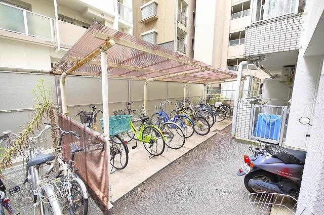白樺ハイツ大宮Ⅲのその他共用部分|駐輪場です
