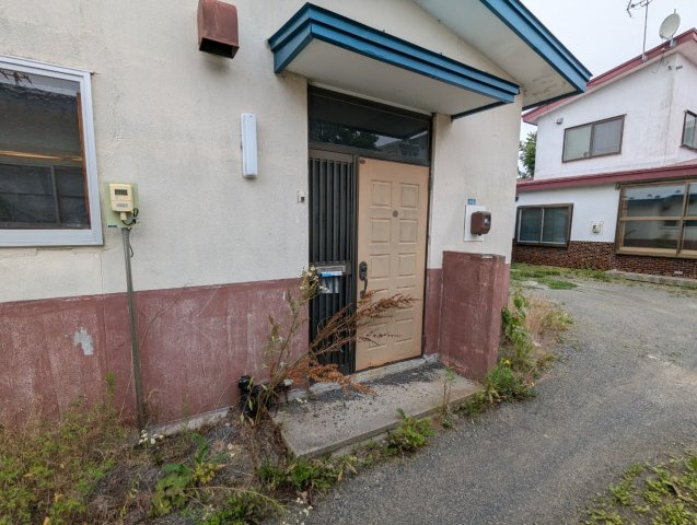 【定期借家】住之江4-3平屋（物置）のエントランス