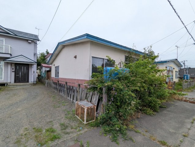 【定期借家】住之江4-3平屋（物置）の庭