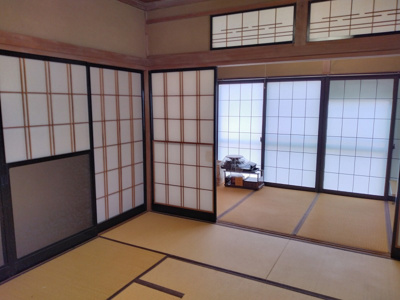 【和室】 | 岡谷市長地柴宮2丁目 中古住宅⑦ | 和室８帖・４帖