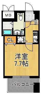【間取り】 | 宝州博多第一ビル | 現況優先。