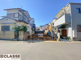 【前面道路含む現地写真】 | 宇治市神明宮北　売土地　建築条件無し