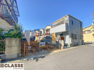 【前面道路含む現地写真】 | 宇治市神明宮北　売土地　建築条件無し