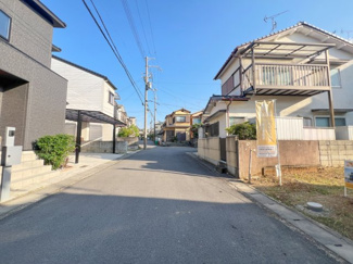 【前面道路含む現地写真】 | 宇治市神明宮北　売土地　建築条件無し