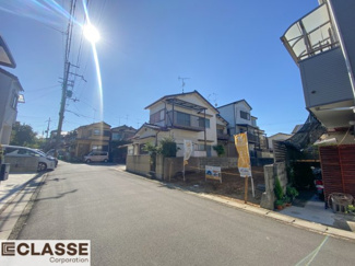 【前面道路含む現地写真】 | 宇治市神明宮北　売土地　建築条件無し