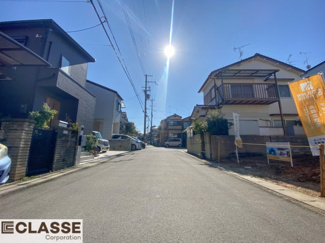 【前面道路含む現地写真】 | 宇治市神明宮北　売土地　建築条件無し