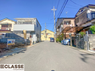 【前面道路含む現地写真】 | 宇治市神明宮北　売土地　建築条件付き