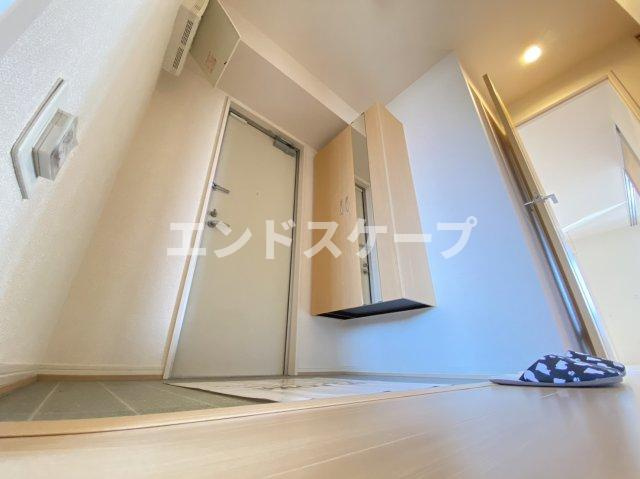 スカイハートシーの玄関|高崎、前橋、伊勢崎エリアのお部屋探しはエンドスケープまで！お客様の理想お聞かせ下さい♪
設備や建具の色が異なる場合があります。