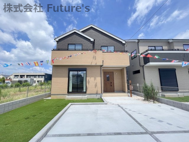 三郷市泉2丁目　新築戸建　全9棟　F号棟の外観|区画整理地内の綺麗な街並み◎人気の三郷市泉エリア！