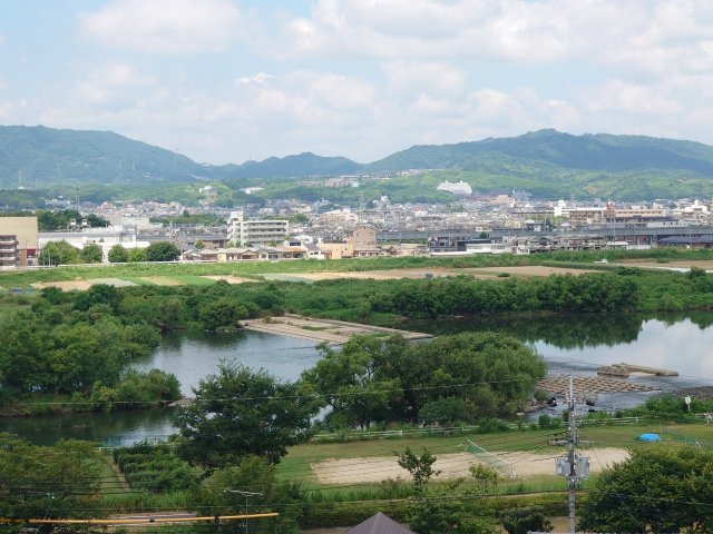 ◆室内リフォーム済みの美室◆８階南西向き住戸◆ＬＤＫ１８.２帖のゆったり２ＬＤＫ◆桂川ハイツ３号館の展望|眺望