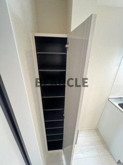 【収納】 | ハーモニーテラス京都石田Ⅱ | 専用の収納スペースです