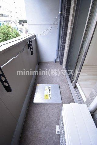 RISING Maison 本町橋のバルコニー