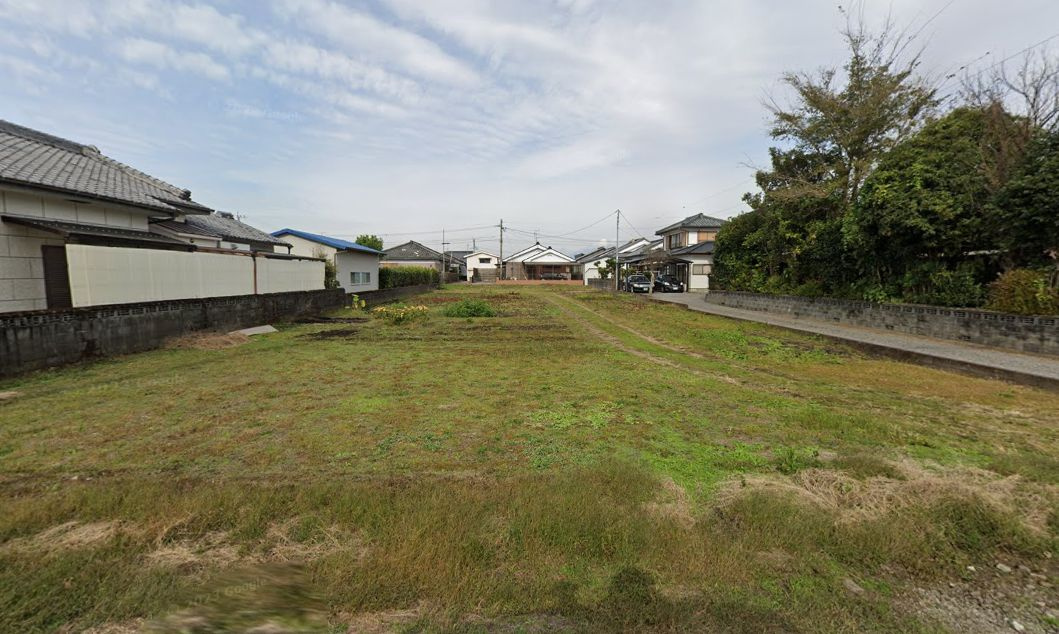 都城市蓑原町の売地の外観
