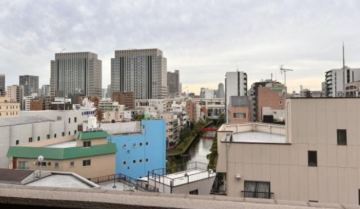 プレジャーガーデン木場弐番館　8‐9階　メゾネットタイプ　角　部屋の展望
