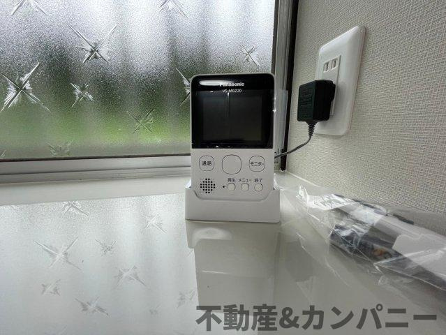 砥部町宮内の中古のおうち　伊予郡砥部町宮内中古戸建のセキュリティ|TV付きインターホンが設置されているので防犯面でも安心です