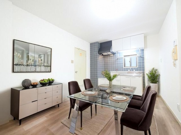 シャトレーハイツ光峰の居間・リビング|CGで家具等を配置したもので家具等は含まれません