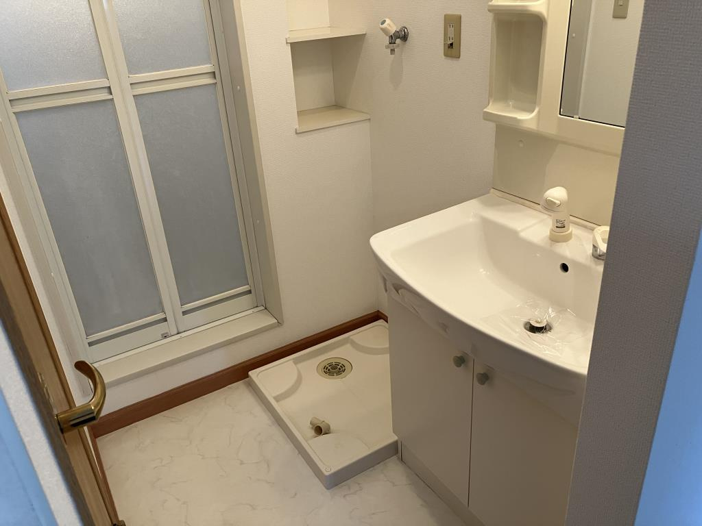 アジロガーデンの洗面所