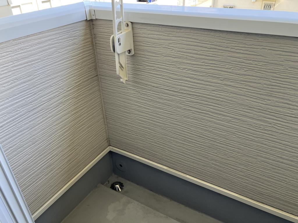 アジロガーデンのバルコニー