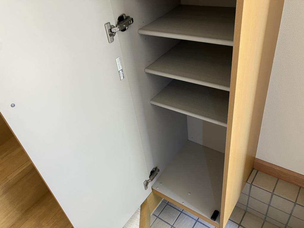 アジロガーデンの収納