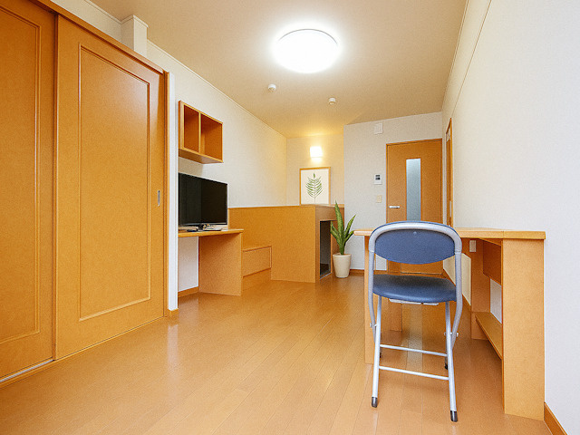 レオパレスＡＱＵＡ　ＢＬＵＥの居間・リビング|CGで家具等を配置したもので家具等は含まれません